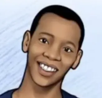 Portrait of Ahrion, an autistic designer at YB Ausome Shoppe.